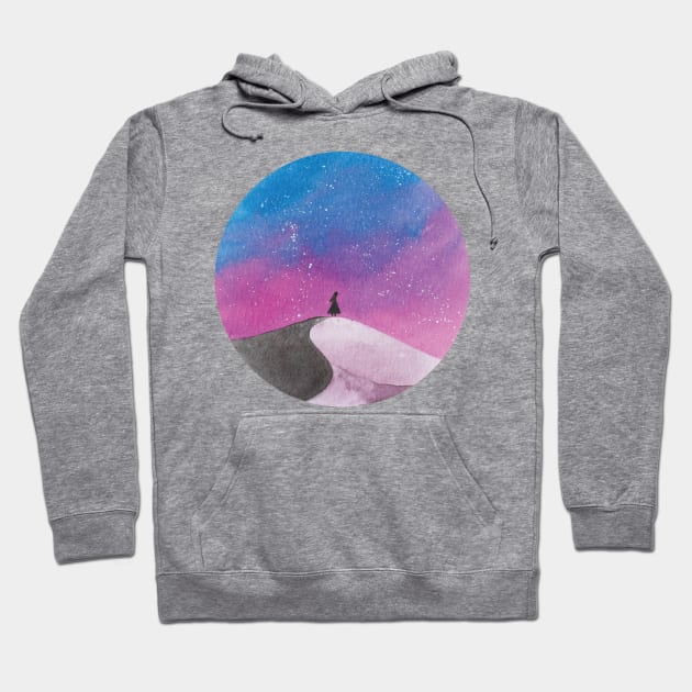 Desert galaxy Hoodie by RosanneCreates